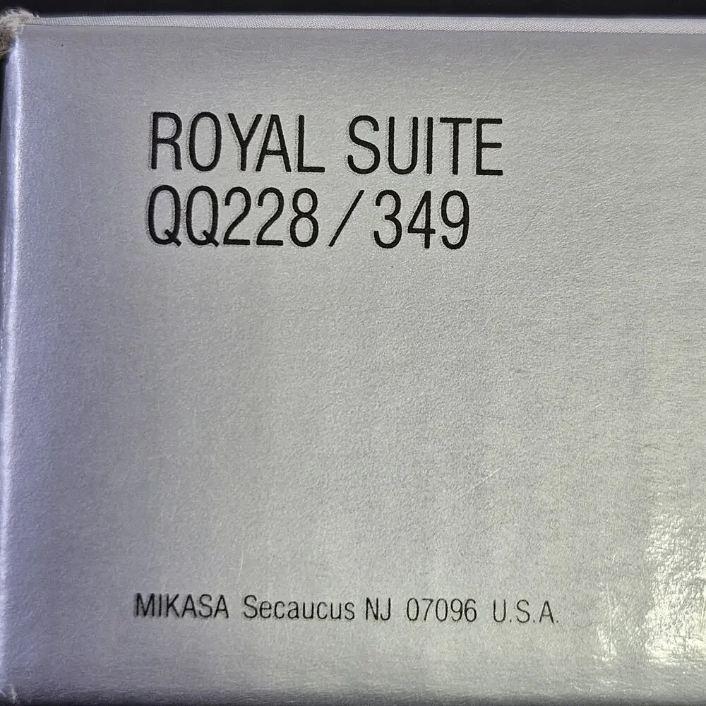 Mikasa Royal Suite Hostess Server Lead Crystal Dish QQ228/349 Japan Wedding Tray